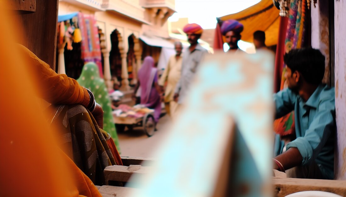 Entdecken Sie die farbenfrohe Kultur Rajasthans: Traditionen, köstliche Speisen und unvergessliche Erlebnisse warten auf Sie.