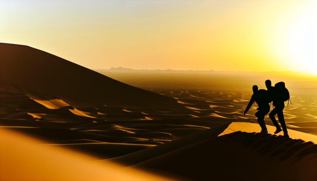 Erlebe unvergessliche Abenteuer in der Sahara: Von Begegnungen mit Nomaden bis zu lebenswichtigen Tipps für die Wüste.
