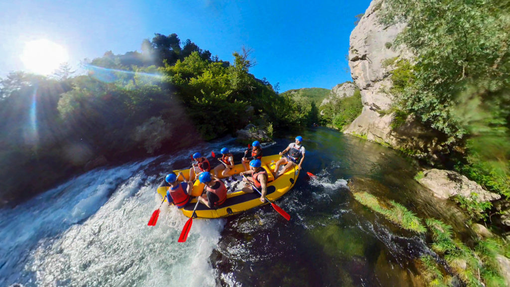 Cetina Wildwasser-Rafting, Kroatien