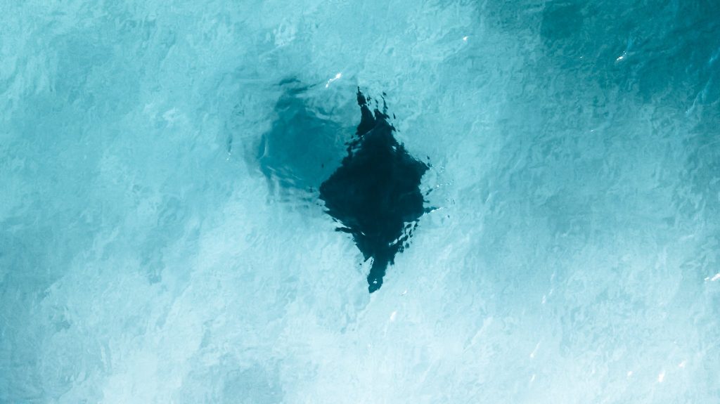 Moreton Island Mantarochen Luftbild