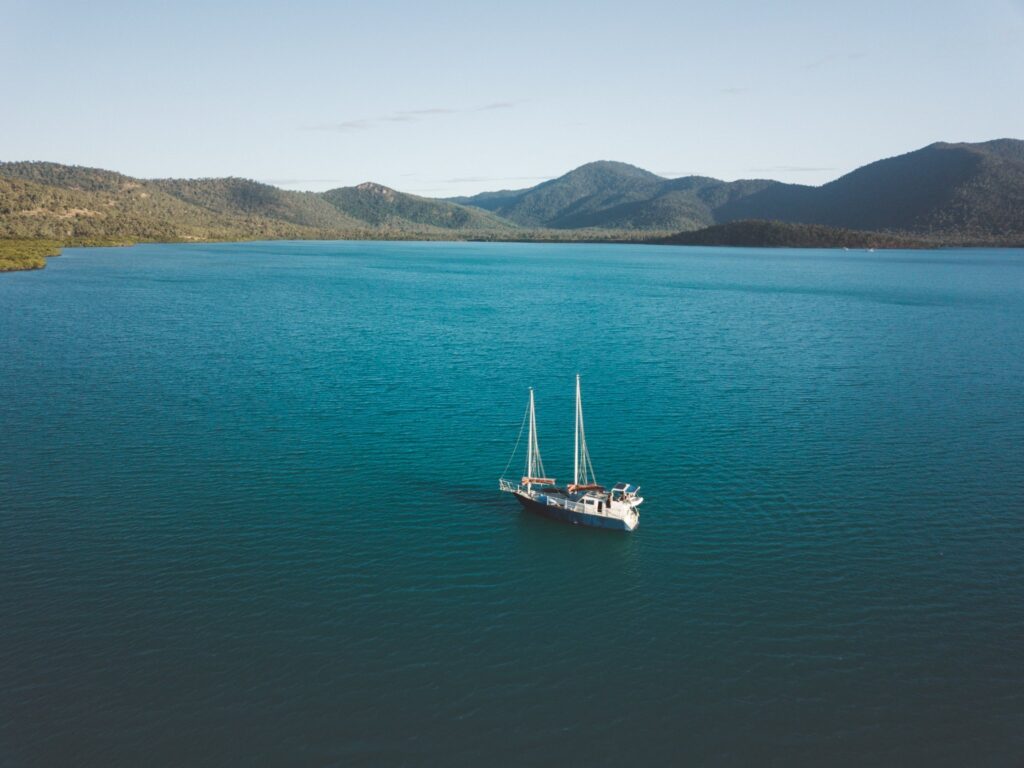 SEGELPROTOKOLL WOCHE 5 AIRLIE BEACH NACH TOWNSVILLE DOUBLE BAY ANCHORAGE