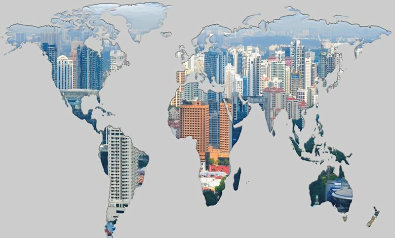 world's most urban countries lead