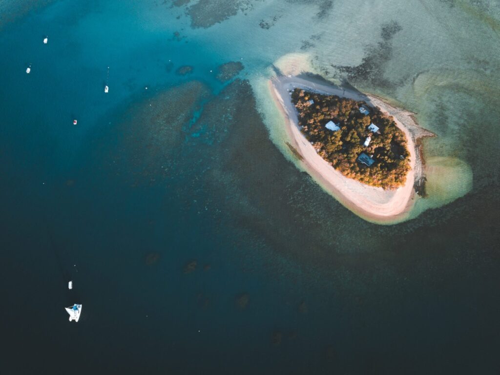 Low Isles, Low Islets Port Douglas Drohnenfotografie