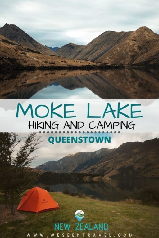 Moke Lake Neuseeland - Wandern und Camping in der Nähe von Queenstown