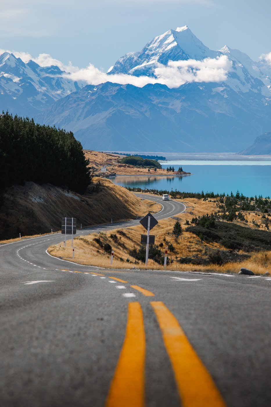 PETERS LOOKOUT MOUNT COOK-ANSICHT
