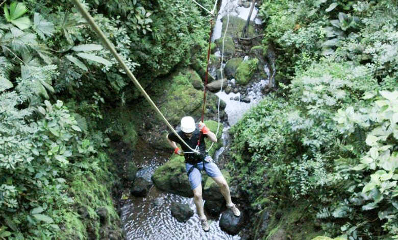 Canyoning in La Fortuna, Costa Rica