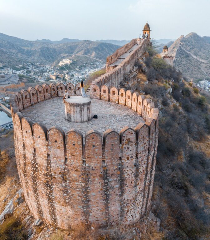 JAIPUR-MAUER IN RAJASTHAN