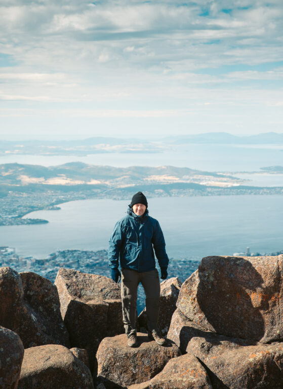 GIPFEL DES MOUNT WELLINGTON