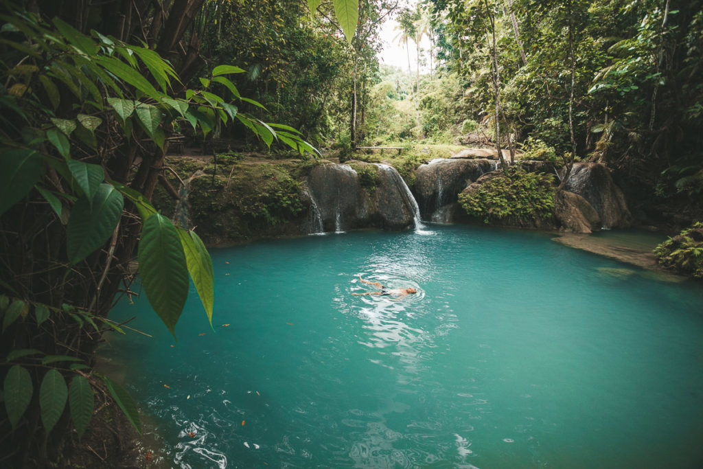 Lagaan-Fälle in Siquijor