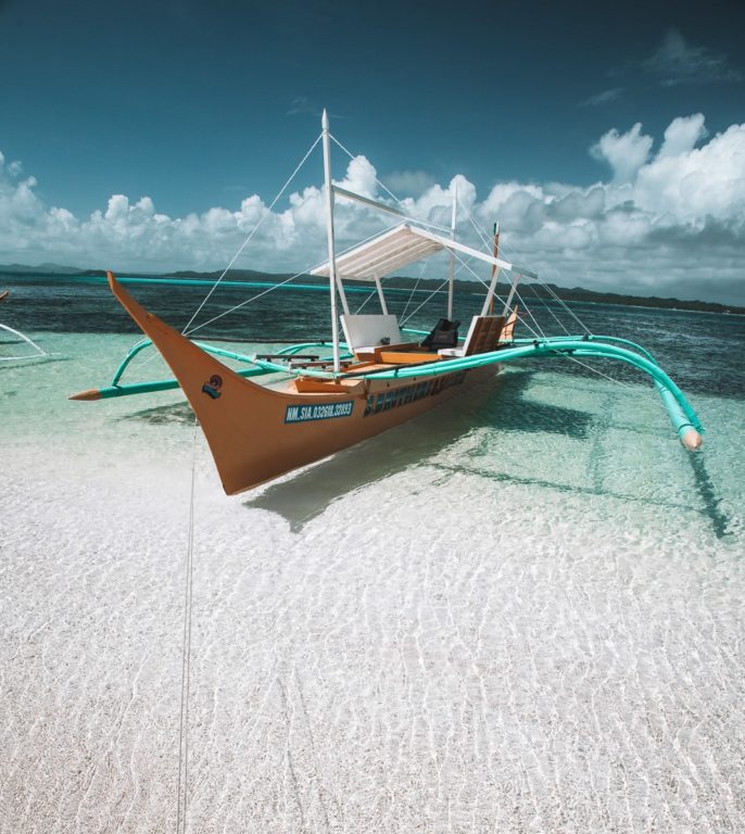 Guyum Island Boat Banka Philippinen