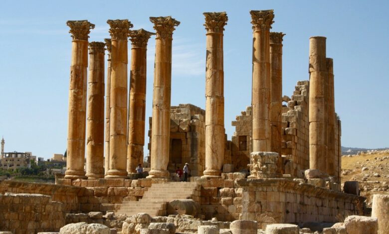 Jerash ruins Jordan - 12