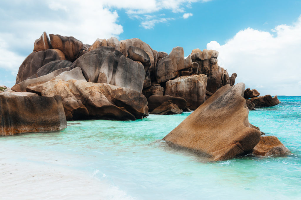 Natürliches Schwimmbad Anse Cocos
