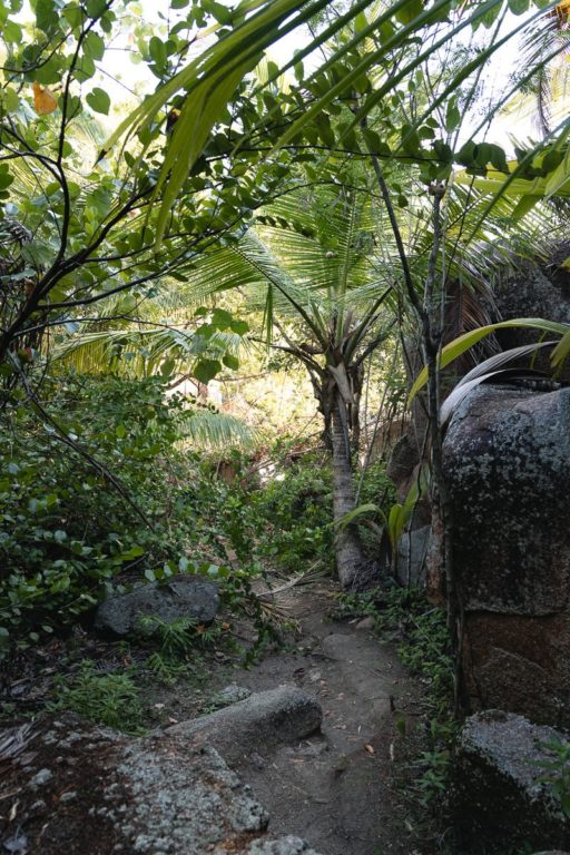 Weg nach Anse Songe