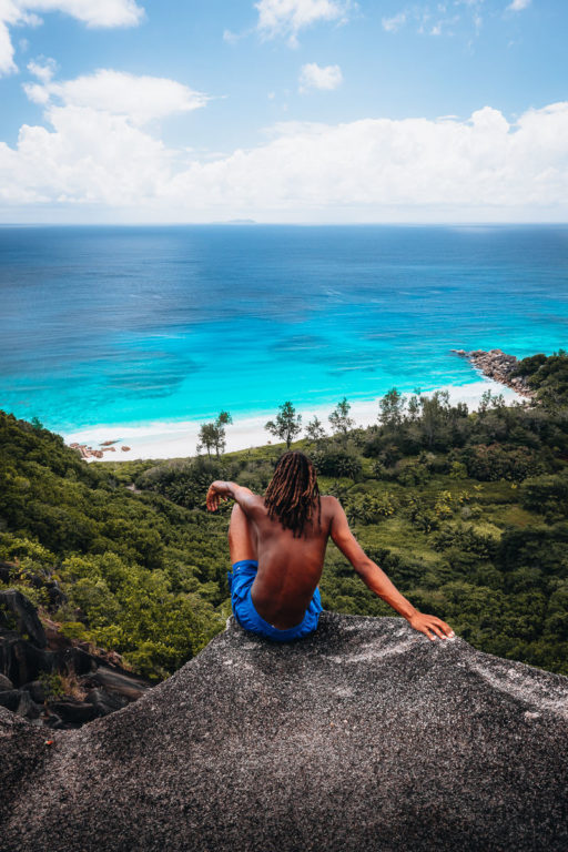 Aussichtspunkt Romeo und Julia, Insel La Digue, Seychellen