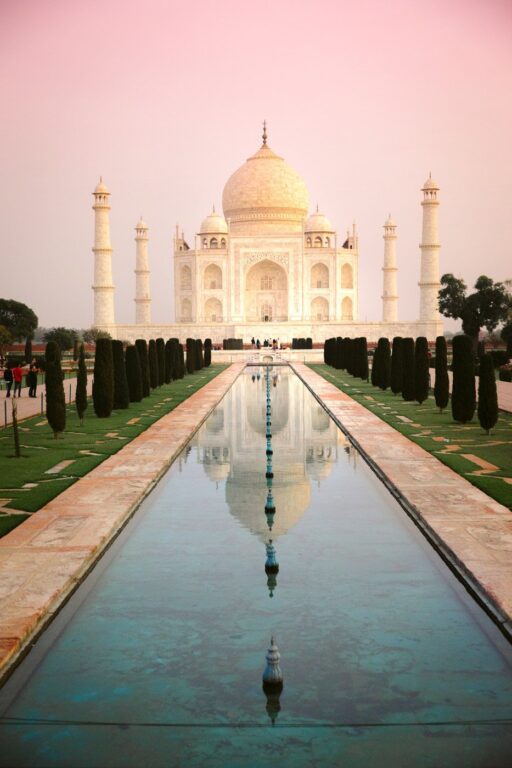 TAJ MAHAL AUSSICHTSPUNKT VOM PALASTGELÄNDE