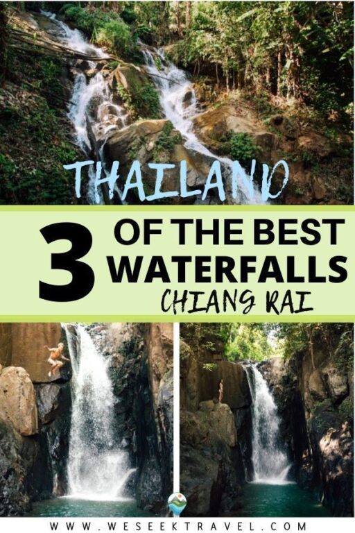 3 Wasserfälle, die man in der Nähe von Chiang Rai, Thailand, gesehen haben muss