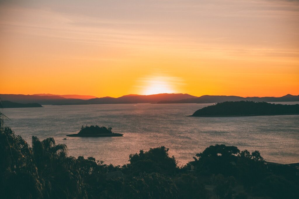 bester sonnenuntergangspunkt auf hamilton island