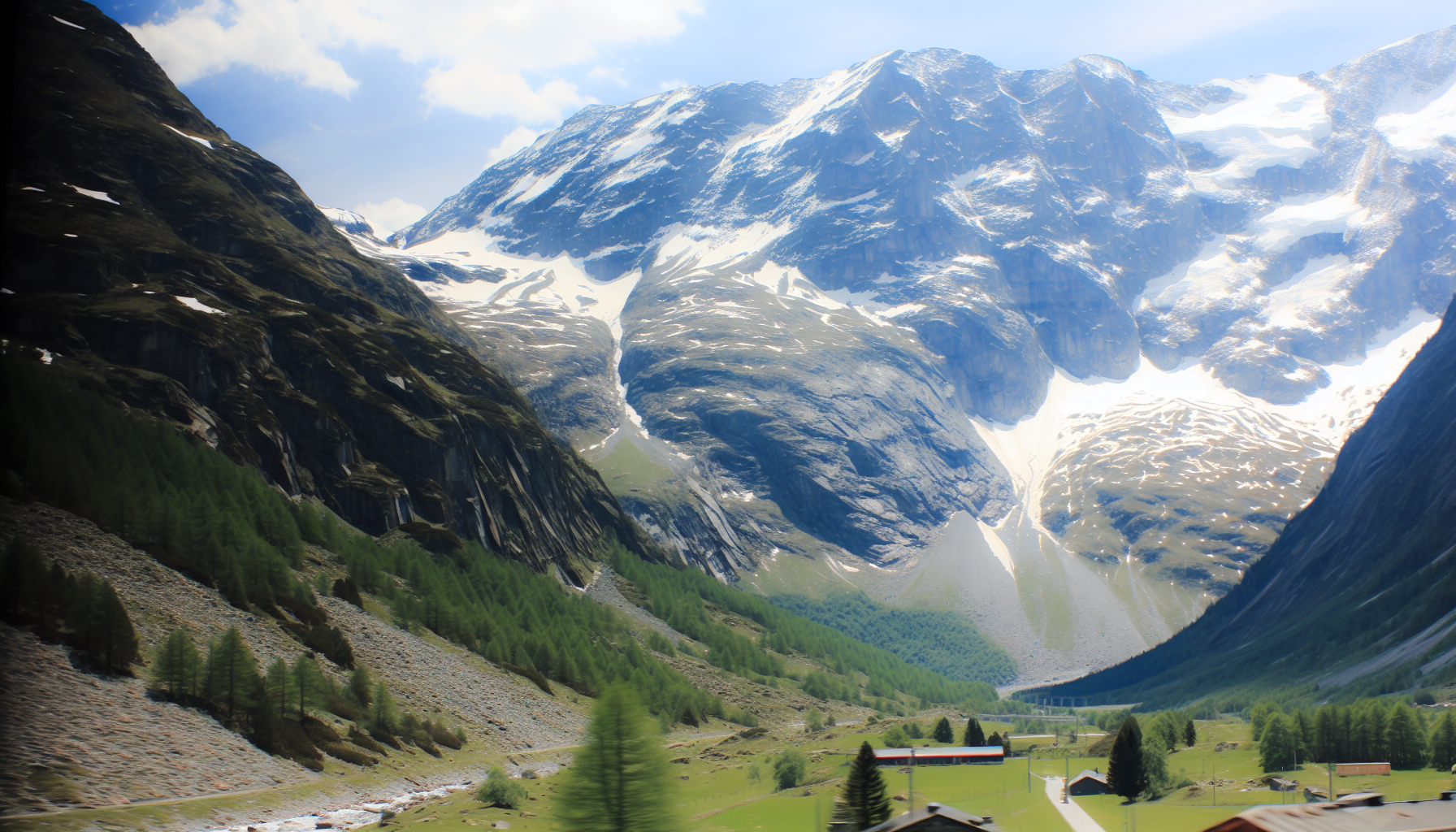 Mit dem Zug durch die Alpen: Ein Blick auf atemberaubende Landschaften