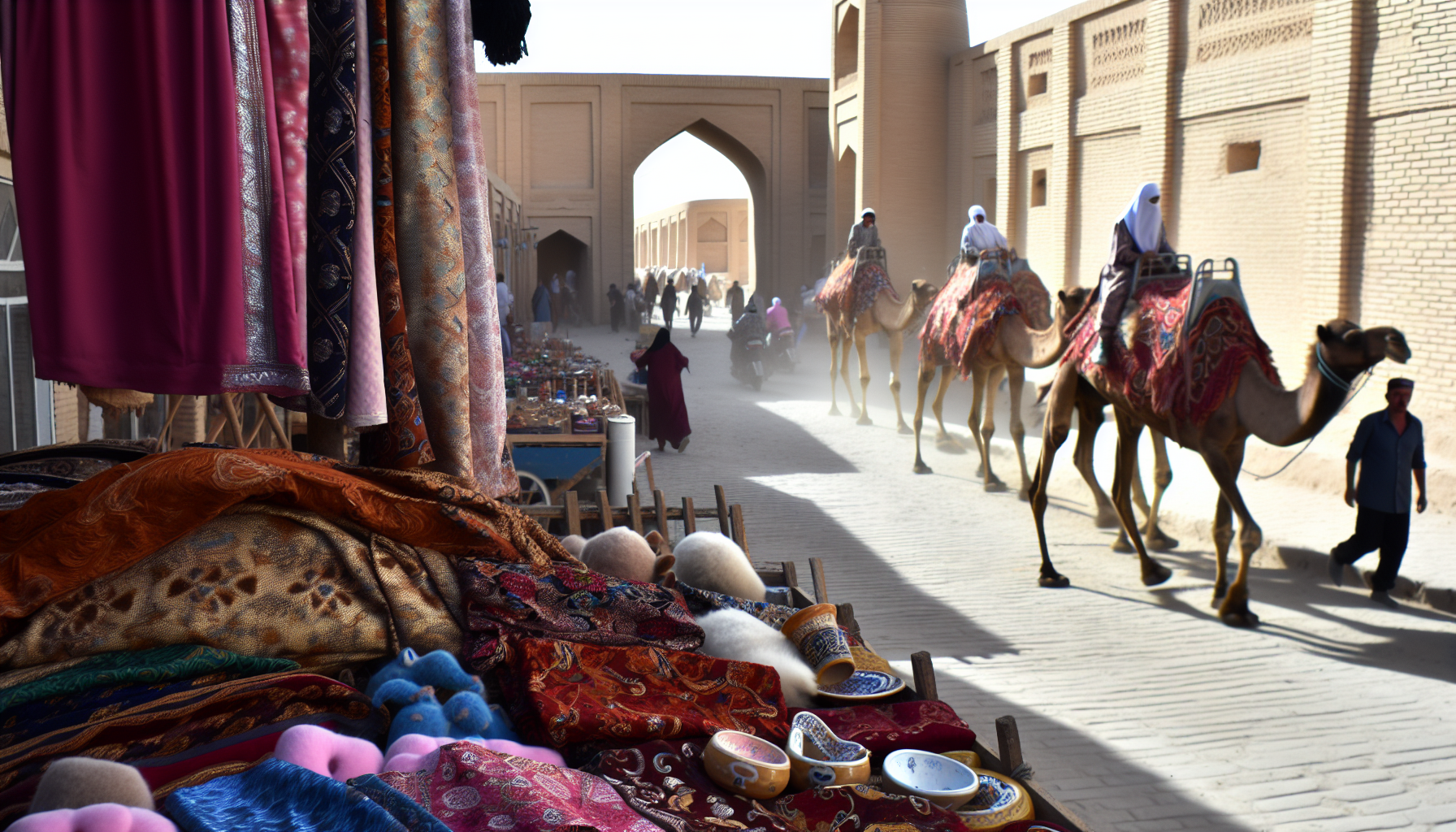 Die Geschichte der Seidenstraße in Usbekistan