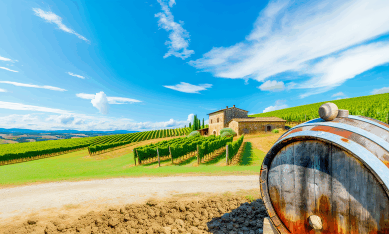 Die Weinrouten der Toskana