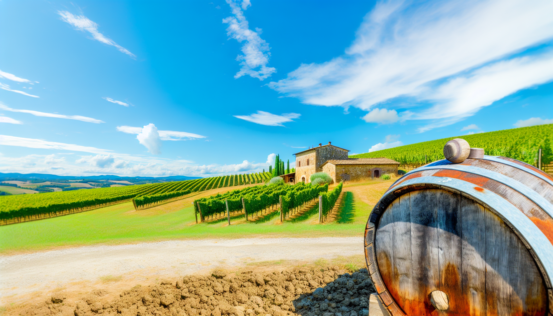 Die Weinrouten der Toskana