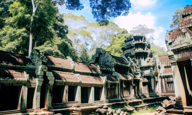 Die antiken Tempel von Angkor Wat