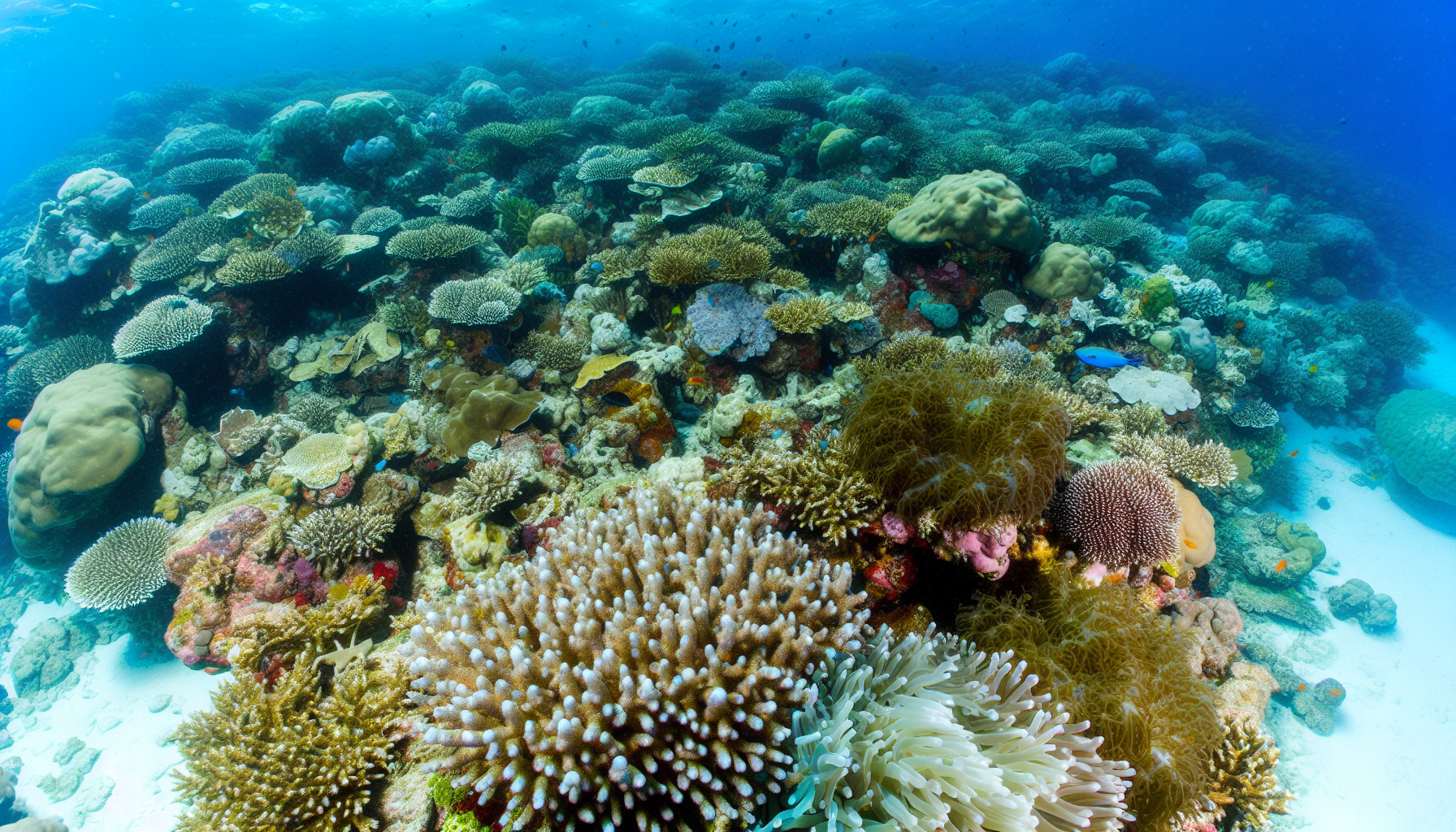 Die farbenfrohen Korallenriffe von Palau