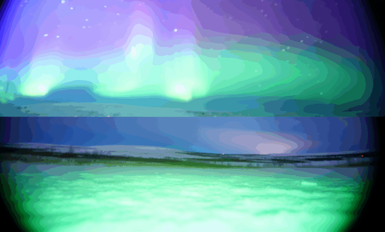 Die magischen Nordlichter in Lappland