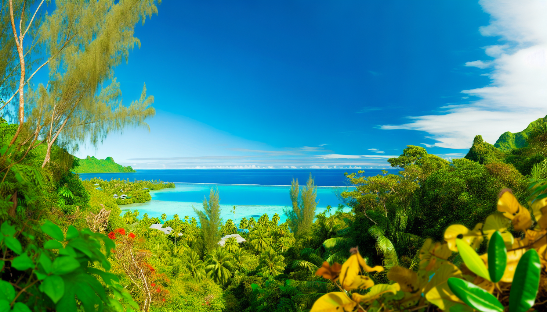 Die tropischen Paradiese von Polynesien