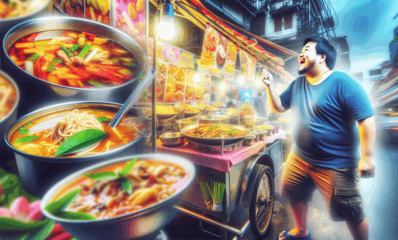 Kulinarische Reise durch die Straßen von Bangkok