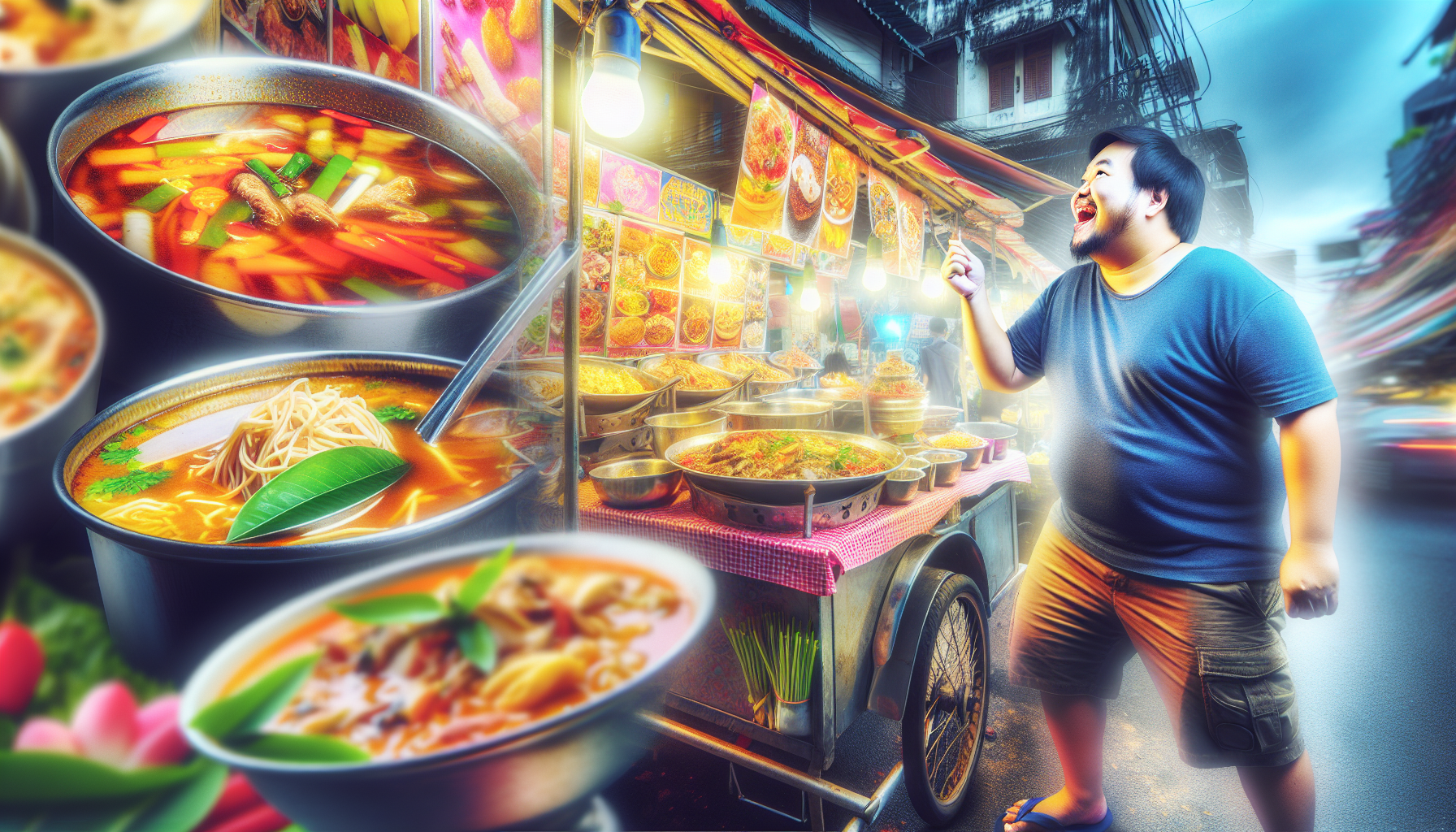 Kulinarische Reise durch die Straßen von Bangkok