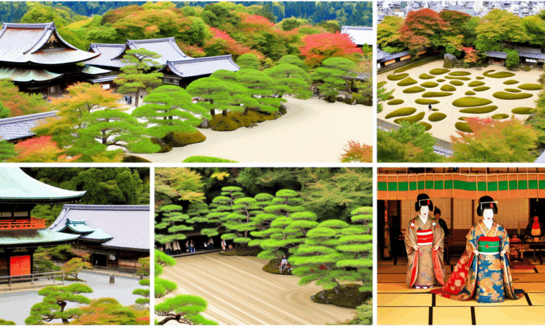 Kulturelle Schätze von Kyoto