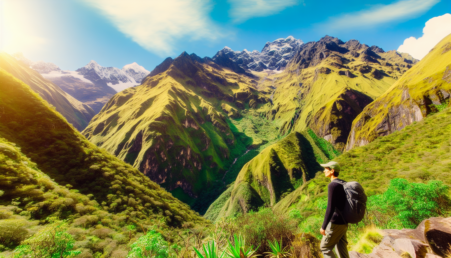 Trekking durch die Anden in Peru