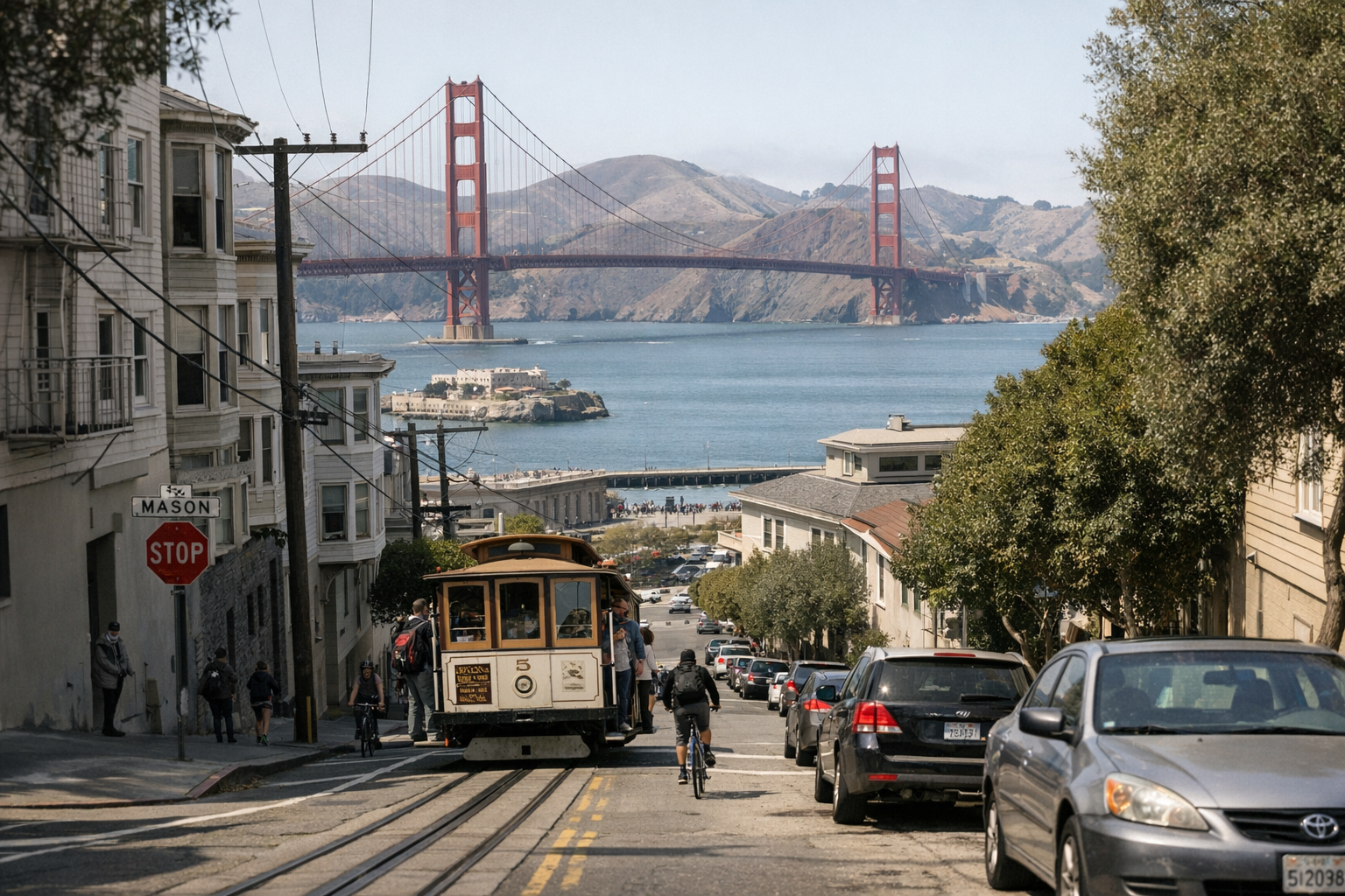 San Francisco: Entdecken Sie das pulsierende Herz Kaliforniens!